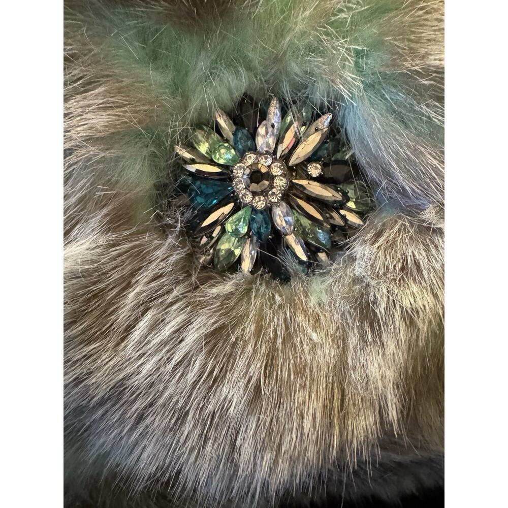 NWT Elle & Jae Gypset Faux Fur Flap Shoulder Bag - Picture 3 of 10